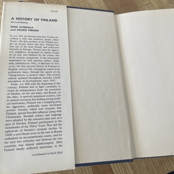 A History of Finland, Revised Edition - hardcover, Eino Jutikkala - Picture 7 of 9
